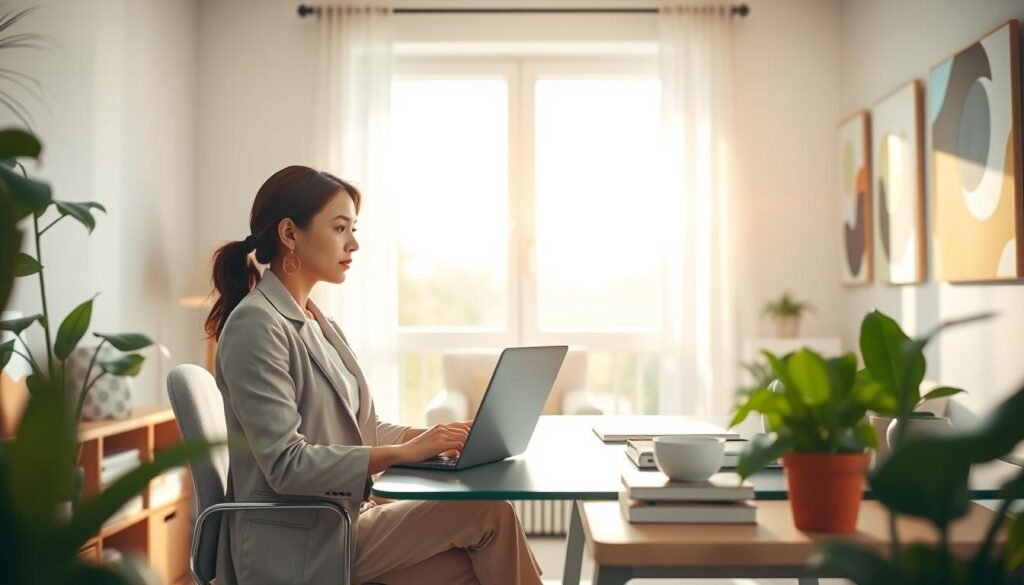 trabalho remoto e saúde mental